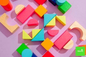 cores e formas para crianças