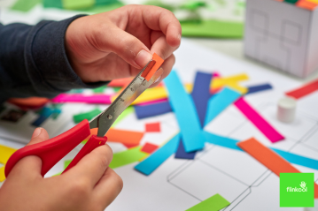 artesanatos com papel para crianças